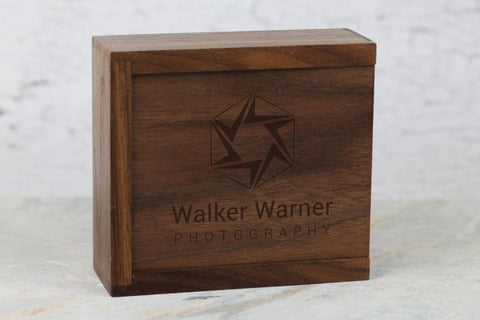 Woodland USB & Wooden Trinket Box