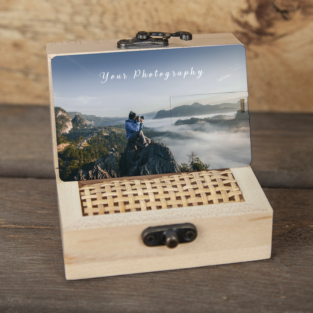 USB Card Branded with custom image and logo