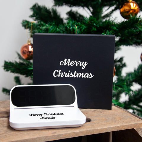 Wireless Clock Charging Gift Set