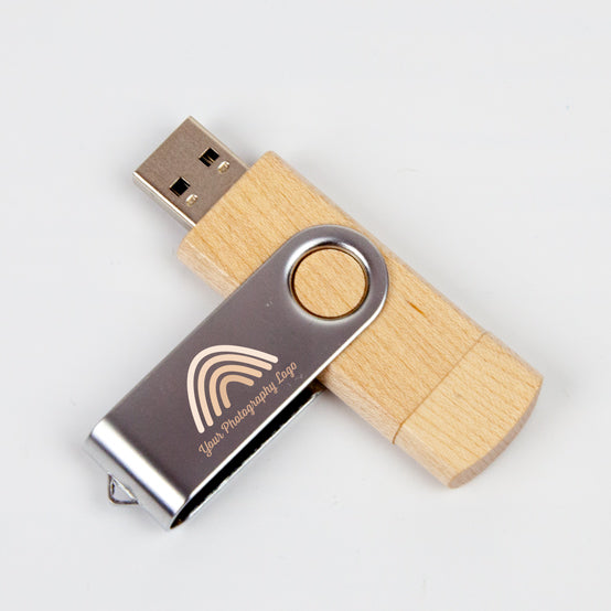 Wooden Twister USB-C